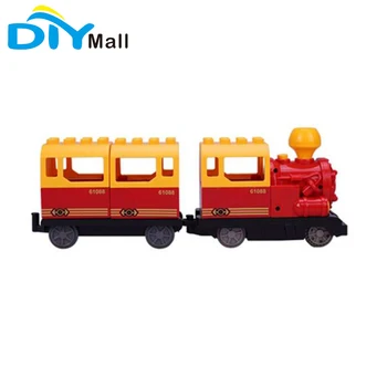 Red Eléctrica trenzinho + Compartimento Compatível com Legoeds MOC Blocos de Construção de Brinquedos