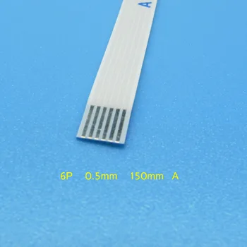 2pcs/conjunto da placa do interruptor da Fita Flex Cabo Para ASUS K53S A53S X54 x54h A53 notebook 6pin 6p comprimento de cabo de 150 15cm de Largura de 3,5 mm