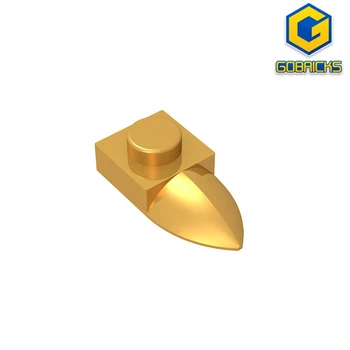 Gobricks GDS-870 MOC 49668 1x1 Afiada Canto da Placa Compatível Monta Partículas Para a Construção de Blocos de Peças DIY Peças de Brinquedo