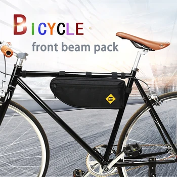 2.5 L 3L Saco de Bicicleta de Grande Capacidade Triângulo Bag duplo Frontal Bag duplo Feixe Superior do Tubo Pendurado alforje de Estrada de Montanha Andar de Bicicleta, Equipamento