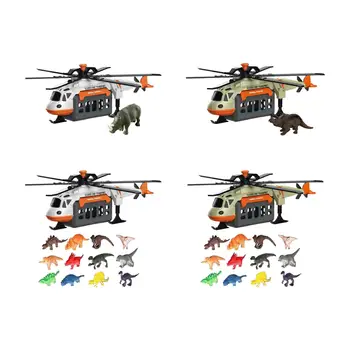 Helicóptero de resgate de Helicóptero de Brinquedo Brinquedos com luzes e Música para Crianças Crianças