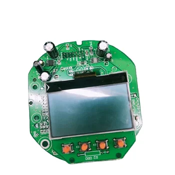 Display Digital 220V 4-20 mA Medidor de Vazão Eletromagnético do PWB das Placas de Circuito Magnético, medidores de vazão da Placa de Circuito