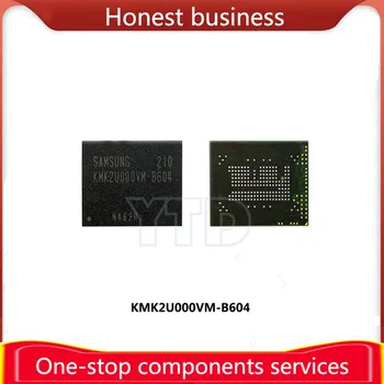 100% de trabalho 1 peça KMK2U000VM-B604 100% de qualidade curso de mestrado erasmus MUNDUS BGA 32G chip de telefone celular de disco rígido memória de armazenamento de um Computador KMK2U000VM