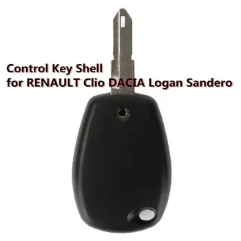 Chave remota Shell para RENAULT Clio DACIA Logan, Sandero Entrada Sem chave Key Fob Caso de Substituição 2 Bin 350B