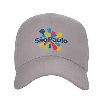 São Paulo Logotipo de Qualidade Superior Logotipo de Jeans, boné boné chapéu de Malha