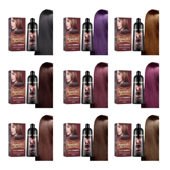Tintura de cabelo Shampoo para Mulheres Homens Cor de Cabelo Shampoo Coloração dos Cabelos em Minutos Drop Shipping