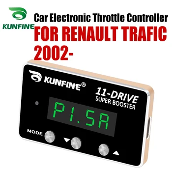 KUNFINE Eletrônico do Carro Controlador de Aceleração de Corrida Potente Acelerador de Booster Para RENAULT TRAFIC de 2002-Após a Sintonização Parte