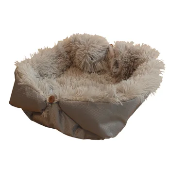 Pelúcia Multi-Quadrado colorido Cama do Cão Frente e de Trás de Oxford à prova d'água Super Soft de Inverno Quente Esteira para Dormir