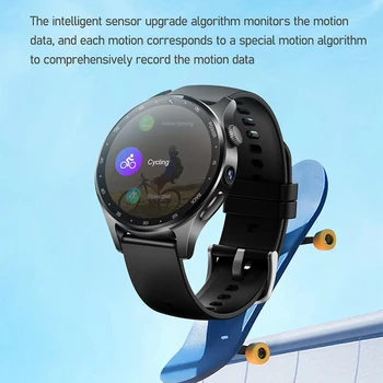 Melhor-vendendo 4G chamada de smart watch dual câmera de reconhecimento facial NFC pressão sono monitoramento da frequência cardíaca de vários desportos smartwatch