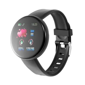 D18S Inteligente Pulseira sem Fio Informações Lembra da frequência Cardíaca de Exercício de Suspensão de Monitoramento de Chamadas Pedômetro Sensor de Toque Smart Watch