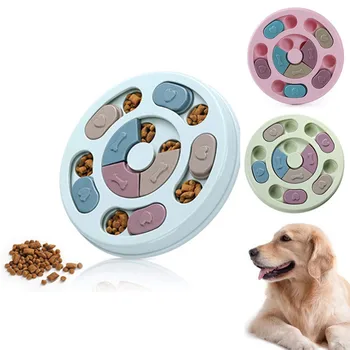 Cão de Quebra-cabeça Brinquedos Lento Alimentador Interativo Aumento Cães de Alimentos Alimentador de Brinquedos Para o IQ Formação Mental de Enriquecimento Cão de Alívio de Pressão