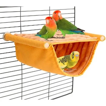 Moda Pet Bird Gaiolas de Papagaios Quente Rede Cabana Tenda Cama de Suspensão Gruta para Dormir e Incubação de Estimação de Suspensão Rede para Papagaio