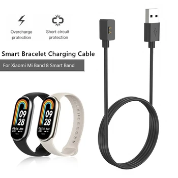 Para Xiaomi Mi Banda 8 Smartwatch de Carregamento Fio 60/100CM USB Magnéticas de Sucção, Carregador, Cabo de Relógio de Pulso Cabo de Carregamento Acessórios