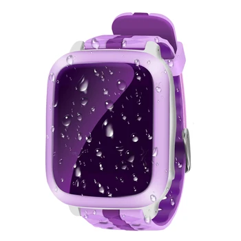 Mais recente Chegada do SmartWatch relógio do Telefone Bebê versão em espanhol do Relógio de gps Melhor Presente para as Crianças Gps Wifi Lbs Posição para ios android