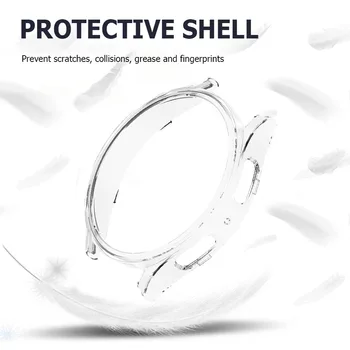 Protetor de tela de Cobertura Anti-riscos Smart Watch Escudo Protetor de Quadro de Poeira Acessórios para o Galaxy Watch5 Pro 45mm