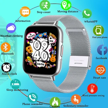 2023 Novo Bluetooth Atender uma Chamada Smart Watch, Homens Cheios de Toque de Discagem de Chamada de Fitness Tracker IP67 Impermeável Smartwatch homens mulheres +Caixa