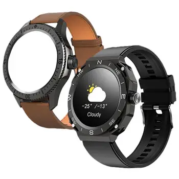 Smart Watch Homens De 1,39 Esportes Dente Azul Relógio de Dispositivo de Chamada de Texto de Telefones IP68 Impermeável Com Monitor de Sono Pedômetro de Oxigênio no Sangue