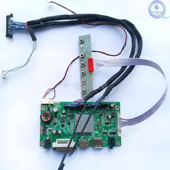 e-qstore:Reciclar LTM270DL06 2560X1440 Painel-Tela de LCD Conversor de Controlador de Placa de Driver do Monitor de Diy Kit compatível com HDMI+DP+DVI