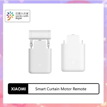 Xiaomi Inteligente Cortina do Motor Interruptor de Controle Remoto Elétrico Cortina Robô Timer Configuração de Mi Casa App Para U-Track/I-Faixa/Romano Vara