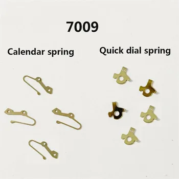Peças de relógio São Adequados Para Seiko 7009 Movimento Calendário Primavera de Discagem Rápida Primavera Placa Push 7009A Assistir a Peças de Manutenção
