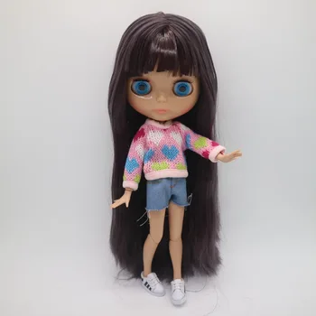 conjunta corpo Nu blyth Boneca,boneca de Moda Adequado Para DIY de cabelo roxo 201909
