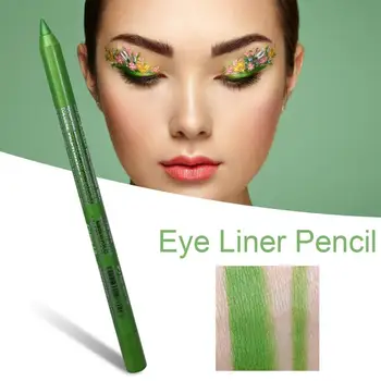 Novo delineador Lápis de Longa duração Impermeável Pigmento Verde Delineador Caneta Mulheres a Cor da Moda de Cosméticos de Maquiagem para os Olhos